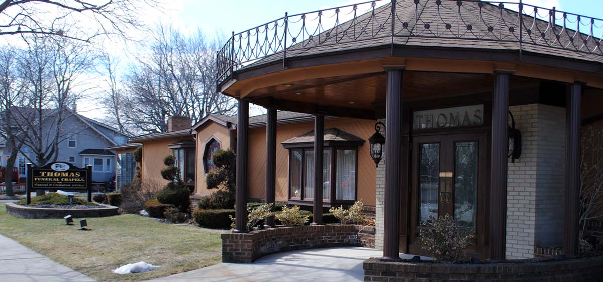 Thomas Funeral Chapels Rochester, NY Parting