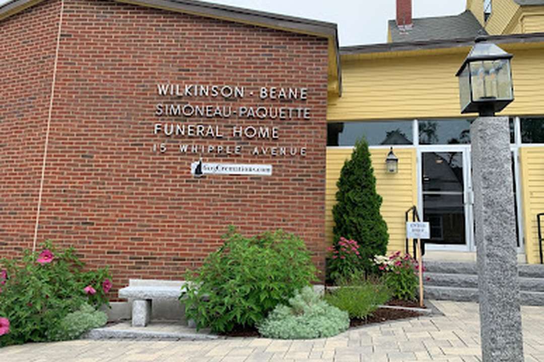 Funeral home sign